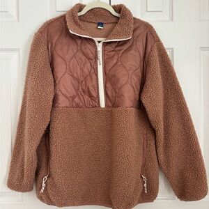 Old Navy Sherpa 1/4 zip